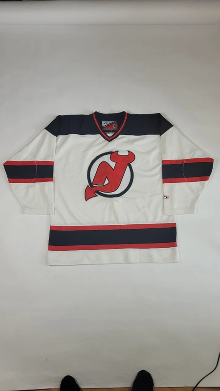 90s NHL new jersey devils jersey hockey USA pro player 90s NHL new jersey devils jersey hockey USA pro player