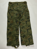 Camo military baggy pants + pasek