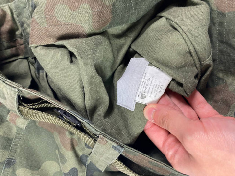 Camo military baggy pants + pasek Camo military baggy pants + pasek