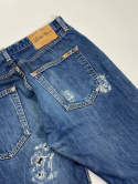 Custom distressed levis jeans