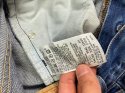 Custom distressed levis jeans