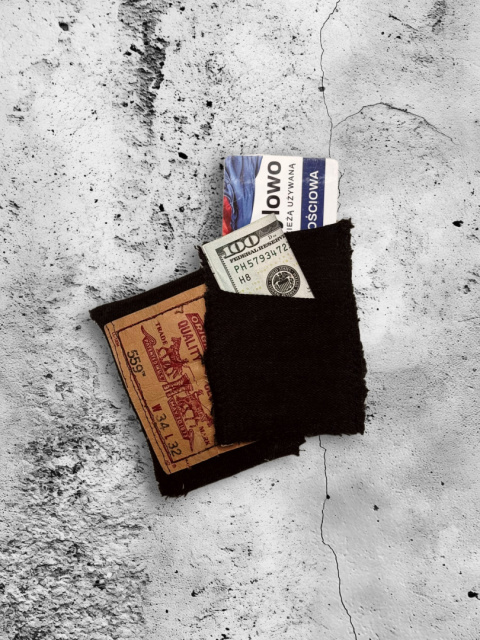 Denim Card Holder Denim Card Holder