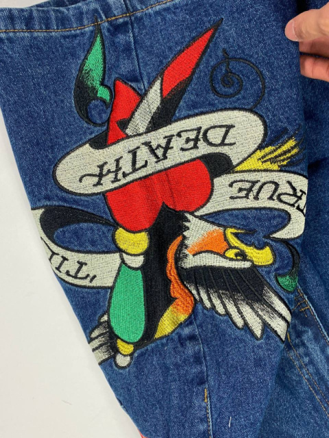 Ed Hardy y2k jorts Ed Hardy y2k jorts