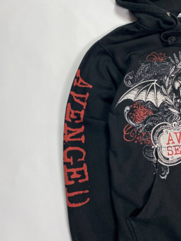 Y2k Avenged Sevenfold zip up hoodie