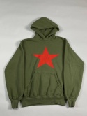 Vintage Rage againts the machine red star hoodie