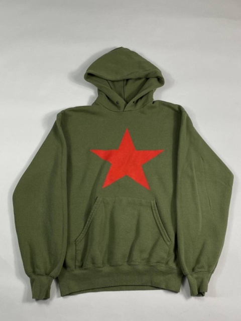 Vintage Rage againts the machine red star hoodie