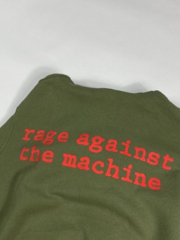 Vintage Rage againts the machine red star hoodie