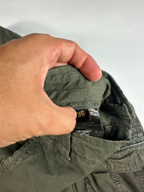 Alpha Industries cargo shorts (szare/khaki) Alpha Industries cargo shorts (szare/khaki)