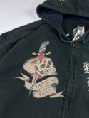 Vintage Ed Hardy boxy hoodie