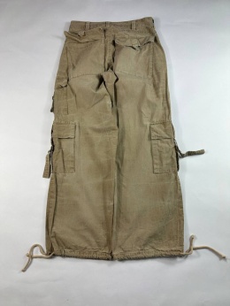 Washed baggy cargo pants