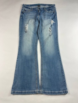 Y2k Bellbottoms jeans fat stitch