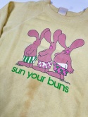1984 Sun Your Buns crewneck