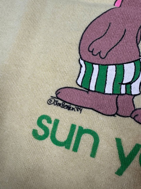1984 Sun Your Buns crewneck