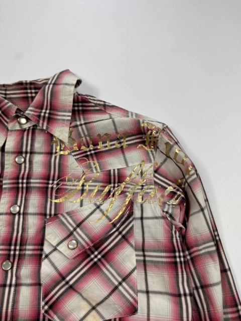 Buffalo pearl button shirt