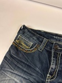 CowGirl Tuff studded denim