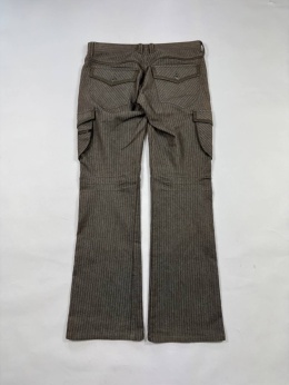 Difference by Rupert Made in Japan flared striped pants