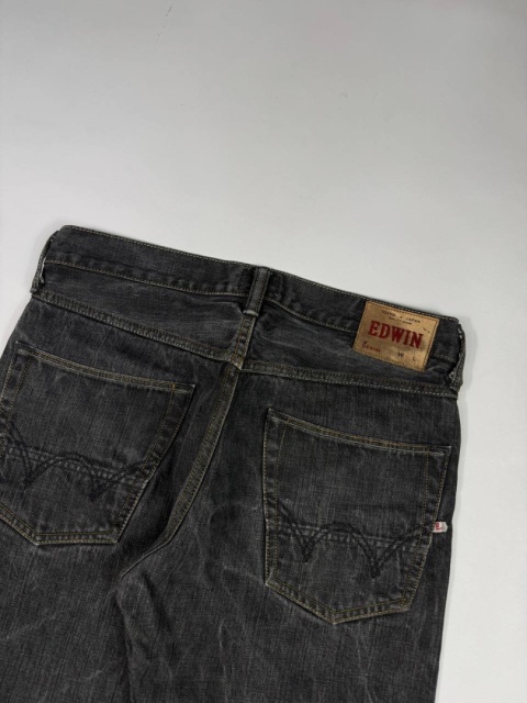 Edwin black washed jeans