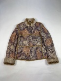 Fur Faux Paisley jacket