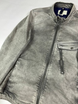 G Star RAW denim biker jacket