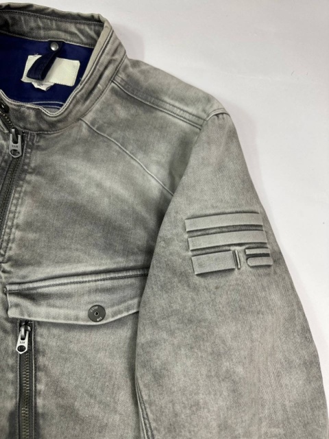 G Star RAW denim biker jacket