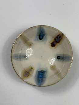 Japońksa ceramika - abstact talerzyk