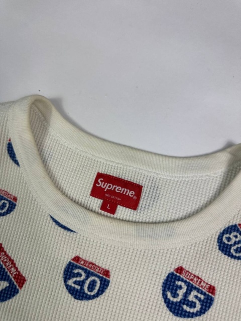 Supreme FW2020 Waffle Thermal Sweter