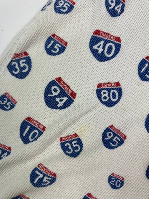 Supreme FW2020 Waffle Thermal Sweter
