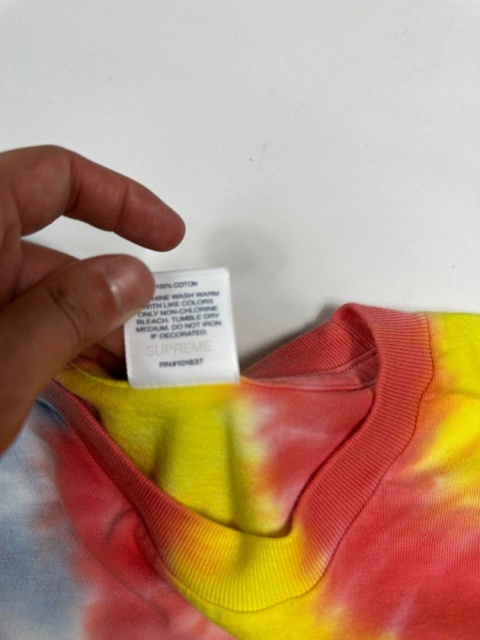 Supreme SS20 Tie Dye Dino tshirt
