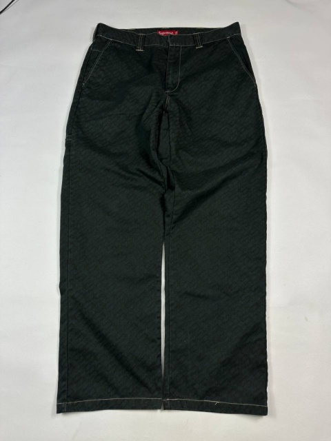 Supreme patterned baggy cargo pants