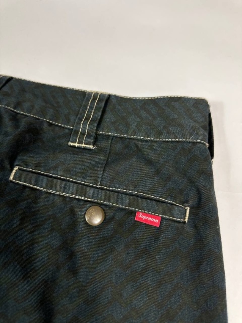 Supreme patterned baggy cargo pants