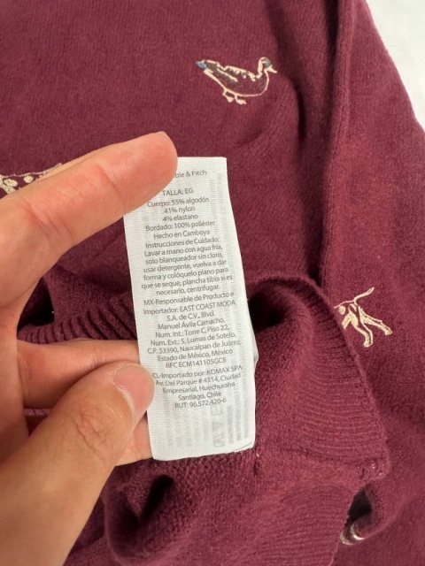 abercrombie & fitch sweter