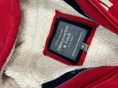 Abrecrombie & Fitch bluza z futerkiem