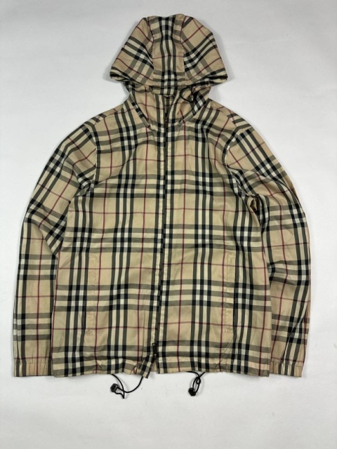 Burberry nova check windbreaker