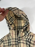 Burberry nova check windbreaker