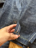 Evisu raw denim selvedge jacket