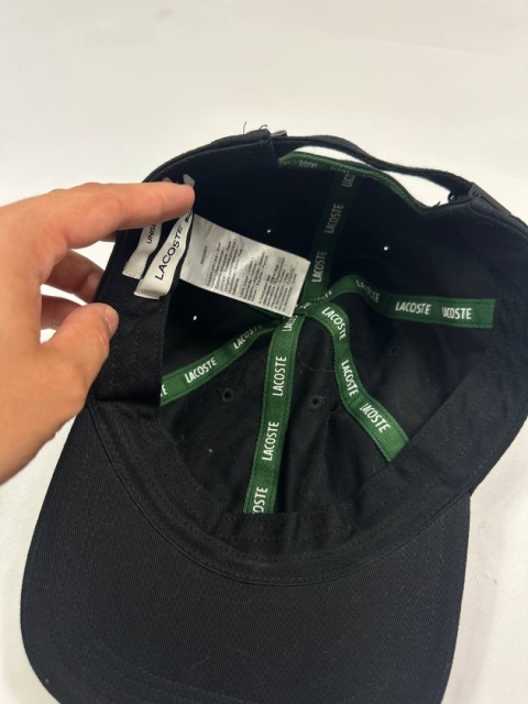 Lacoste logo baseball hat