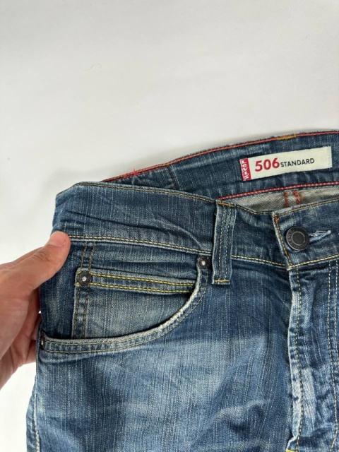 Levis 506 washed jeans