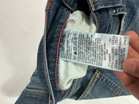 Levis 506 washed jeans