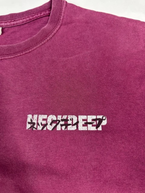 NeckDeep merch tshirt