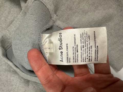 Acne studios boxy sweter