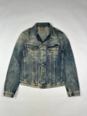 Nudie jeans mud washed jean trucker jacket