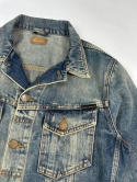 Nudie jeans mud washed jean trucker jacket