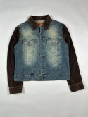 Sixty hybrid denim jacket