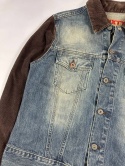 Sixty hybrid denim jacket
