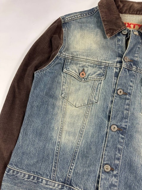 Sixty hybrid denim jacket