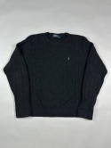 Vintage 100% wełniany sweter Polo Ralph Lauren