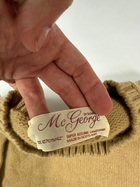 Vintage McGeorge 100% wool sweter