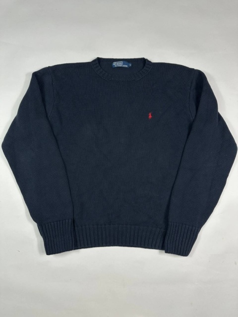 Vintage Polo Ralph Lauren Navy Sweter