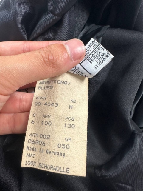 Vintage Wool Hugo Boss blazer