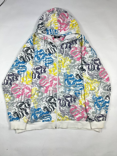 Y2K Southpole graffiti hoodie